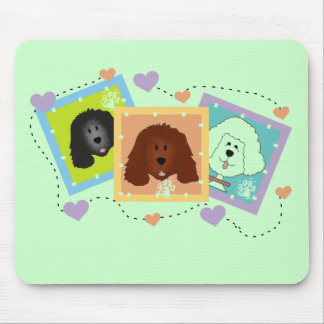 Dog Portraits Tshirts and Gifts Mouse Pad