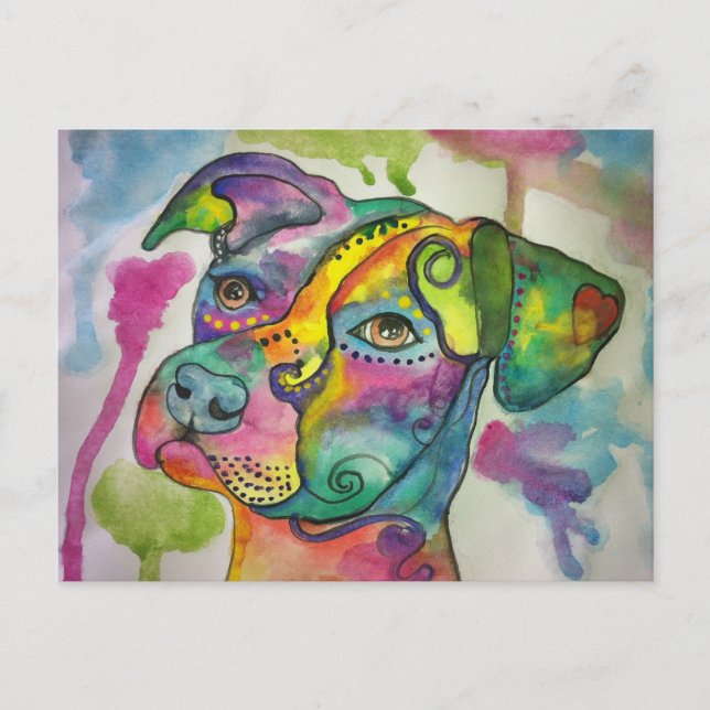 Dog postcard (Front)