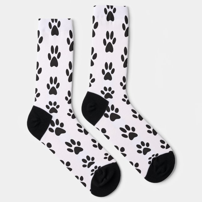 Dog Print Dog Dad Socks (Right)