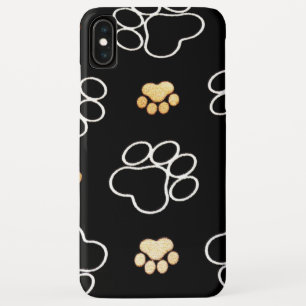 dog prints phone case