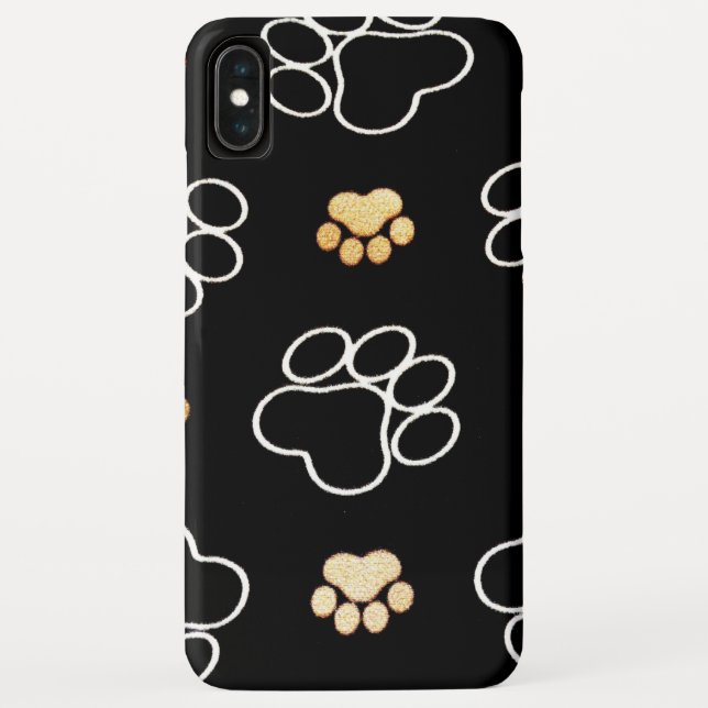dog prints phone case (Back)