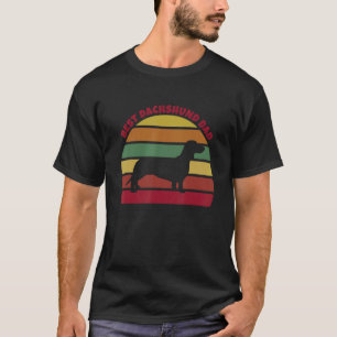 Dog Puppies Dog Animal Dog Dad Mum Dachshund 1 T-Shirt
