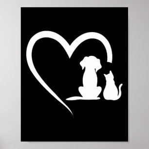 Dog Puppy And Ba1  Poster