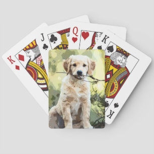 Dog, Puppy, Nature Poker Cards
