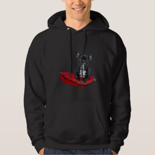Dog Puppy Pets Buldog Bulldog Lover Animals French Hoodie