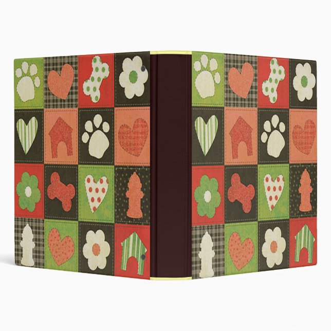 Dog Quilt Binder (Background)