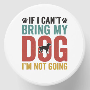 Dog Quote Vintage Vector If I Cant Bring My Dog Mini Candle Favors