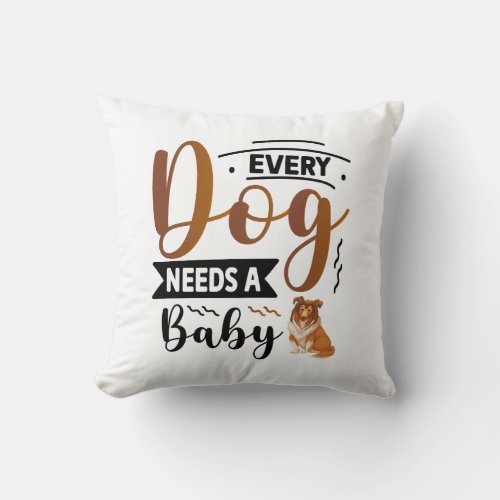 Dog Quotes mens Throw Pillow
