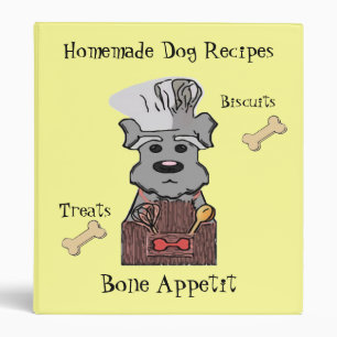 Dog Recipes Binder