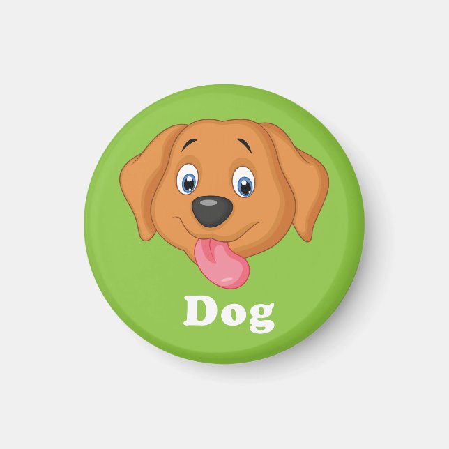 Dog refrigerator magnets home kitchen (Front)