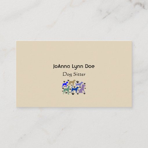 Dog Related Business Cards Zazzle