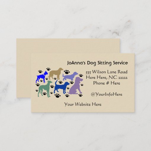 Dog Related Business Cards Zazzle