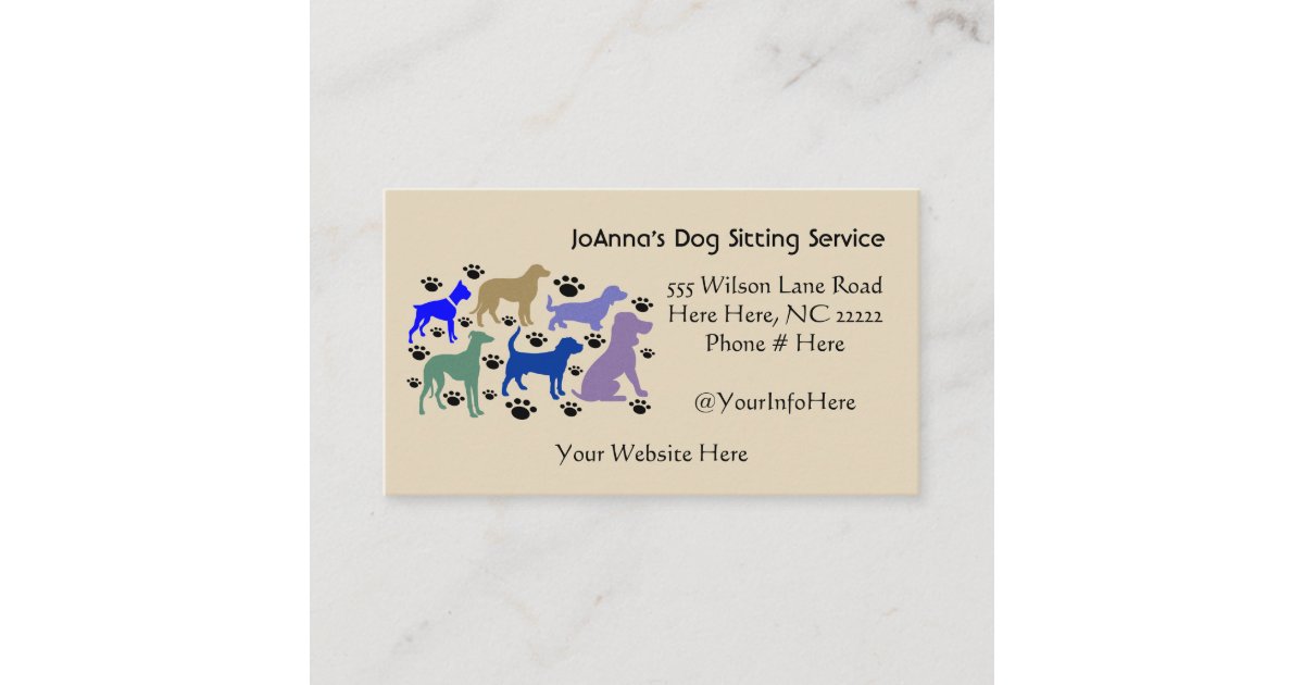 Dog Related Business Cards Zazzle
