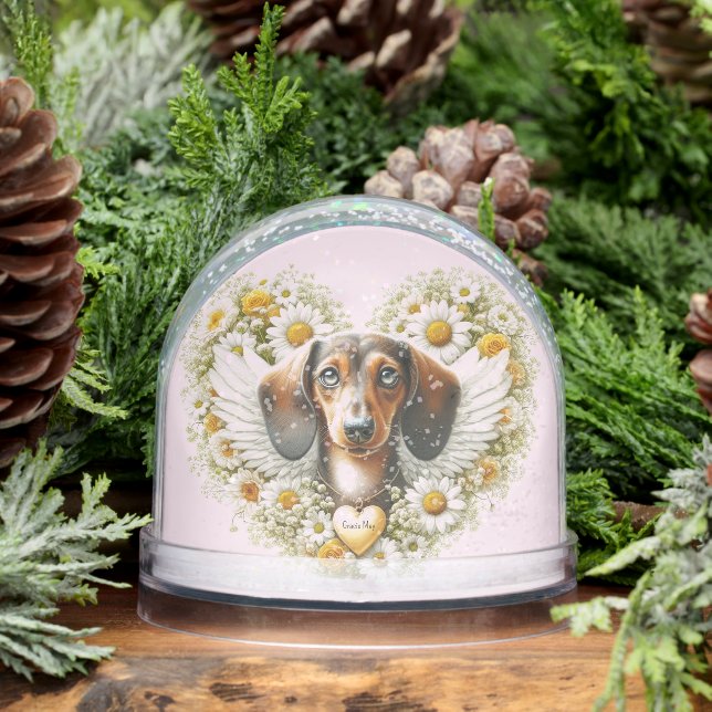 Dog Remembrance  Snow Globe (Winter)