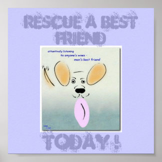Dog Rescue Poster