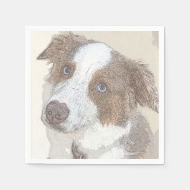 Dog, Rest, Pet Napkins (Front)