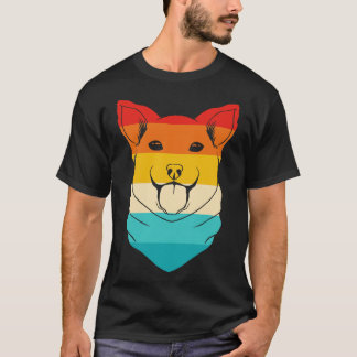 Dog Retro Bandana T-Shirt