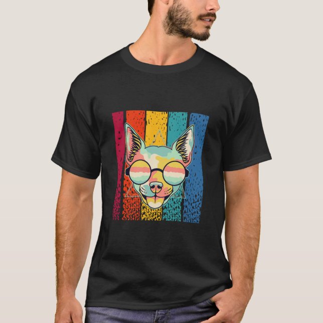 Dog retro T-Shirt (Front)