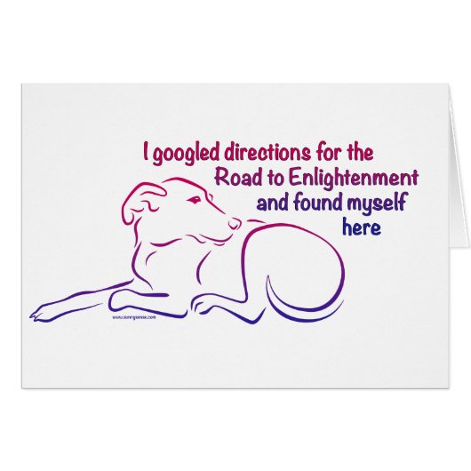 Dog Road to Enlightenment Cards (Front Horizontal)