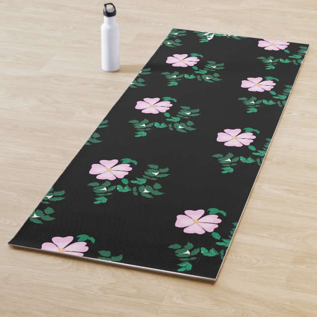 Dog Rose - Rosa Canina  Yoga Mat (In Situ)