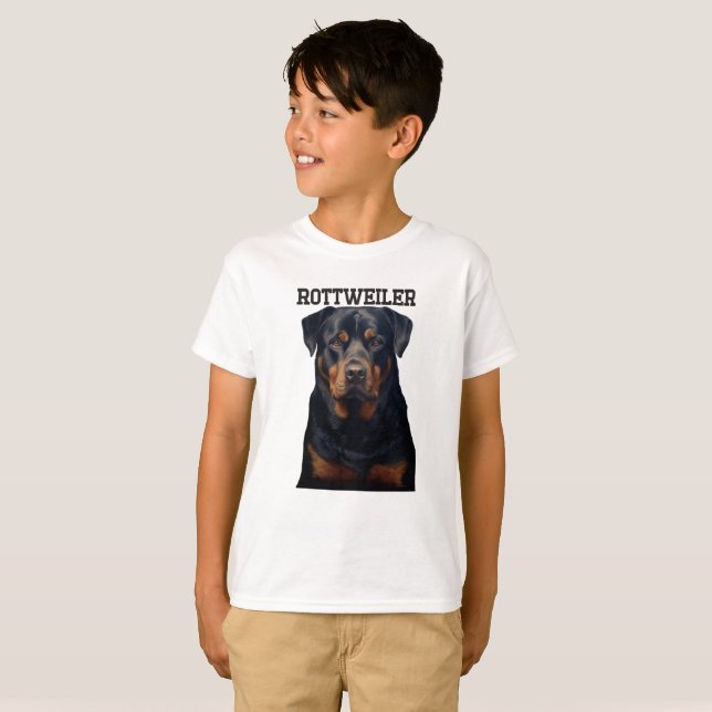 Dog Rottweiler T-Shirt (Front Full)