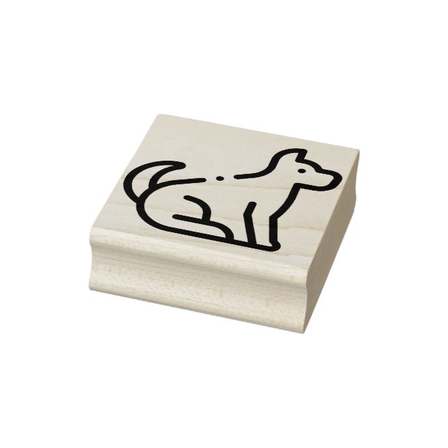 Dog Rubber Stamp (Stamp)
