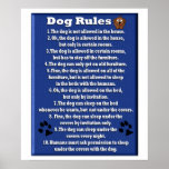House Rules Poster | Zazzle