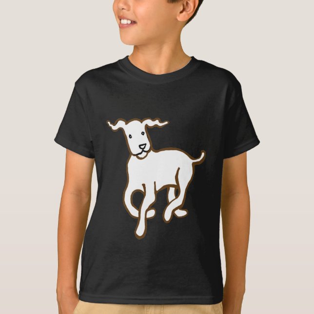 Dog running T-Shirt (Front)