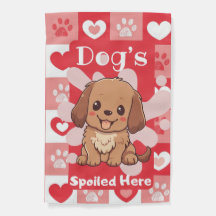Dog’s Garden flags ;Home Decor