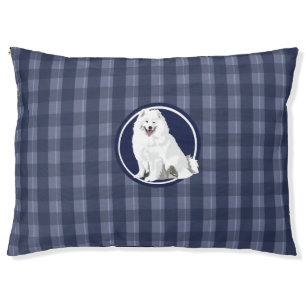 Dog samoyed pet bed