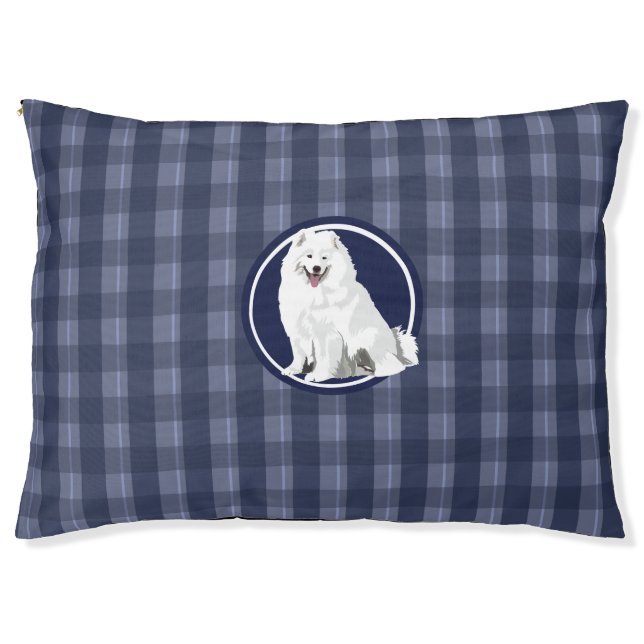 Dog samoyed pet bed (Front)