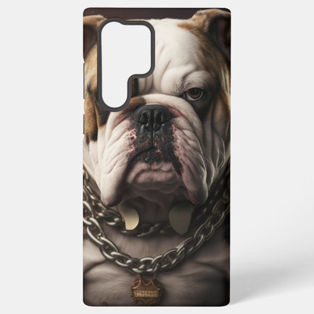 Dog - Samsung Phone Case - Bulldog (Back)