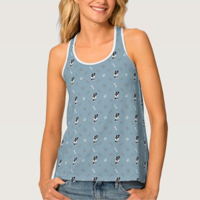  Dog Schnauzer Tank Top