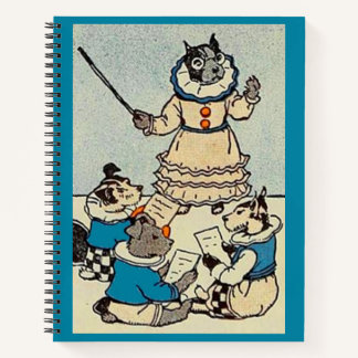 dog school notebook