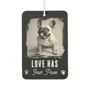 Dog Selfie Photo Love Four Paws Air Freshener