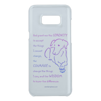 Dog - Serenity Prayer Uncommon Samsung Galaxy S8+ Case