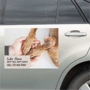 Dog Services Car Magnet