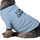 DOG SHIRT I LOVE CRUMBS (Side)