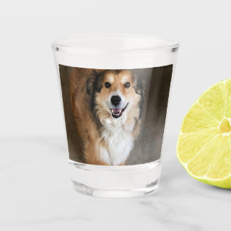 Dog Shot Glass