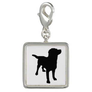 Dog Silhouette Charm