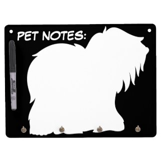 Dog Silhouette Dry-Erase Boards