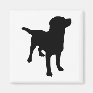 Dog Silhouette Magnet