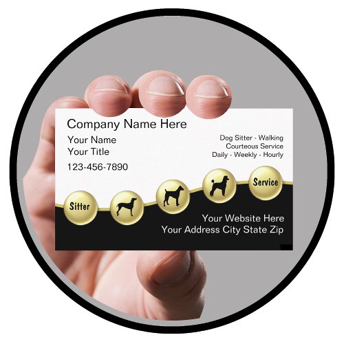 Dog Sitter Business Cards