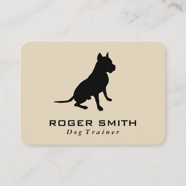 Dog Sitting | Dog Training Business Card (Front)