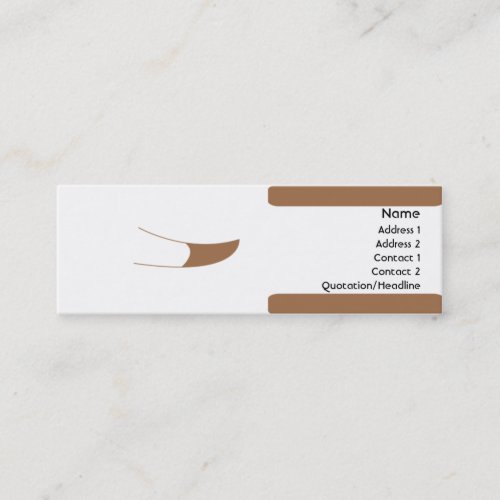 Dog -  Skinny Business Cards
