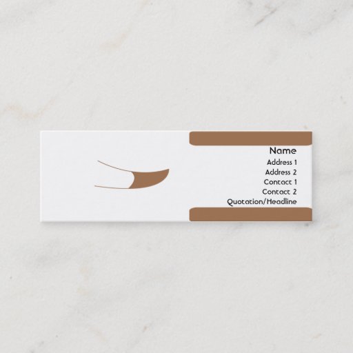 Customizable Dog -  Skinny Business Cards