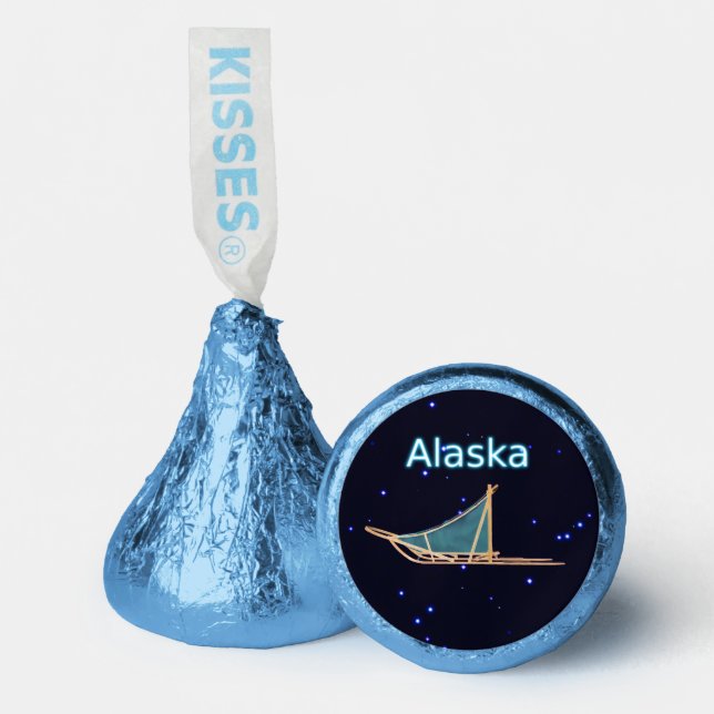 Dog Sled - Alaska Hershey®'s Kisses® (Front)