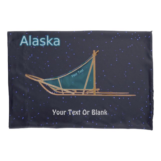 Dog Sled - Alaska Pillowcase (Front)