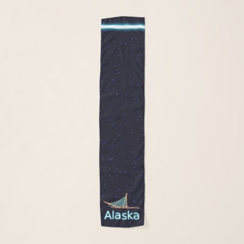 Dog Sled _ Alaska Scarf