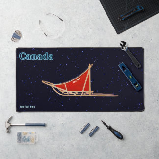 Dog Sled - Canada Desk Mat